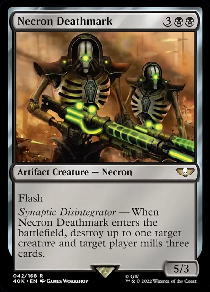 Necron Deathmark (Surge Foil) [Warhammer 40,000] | Shuffle n Cut Hobbies & Games