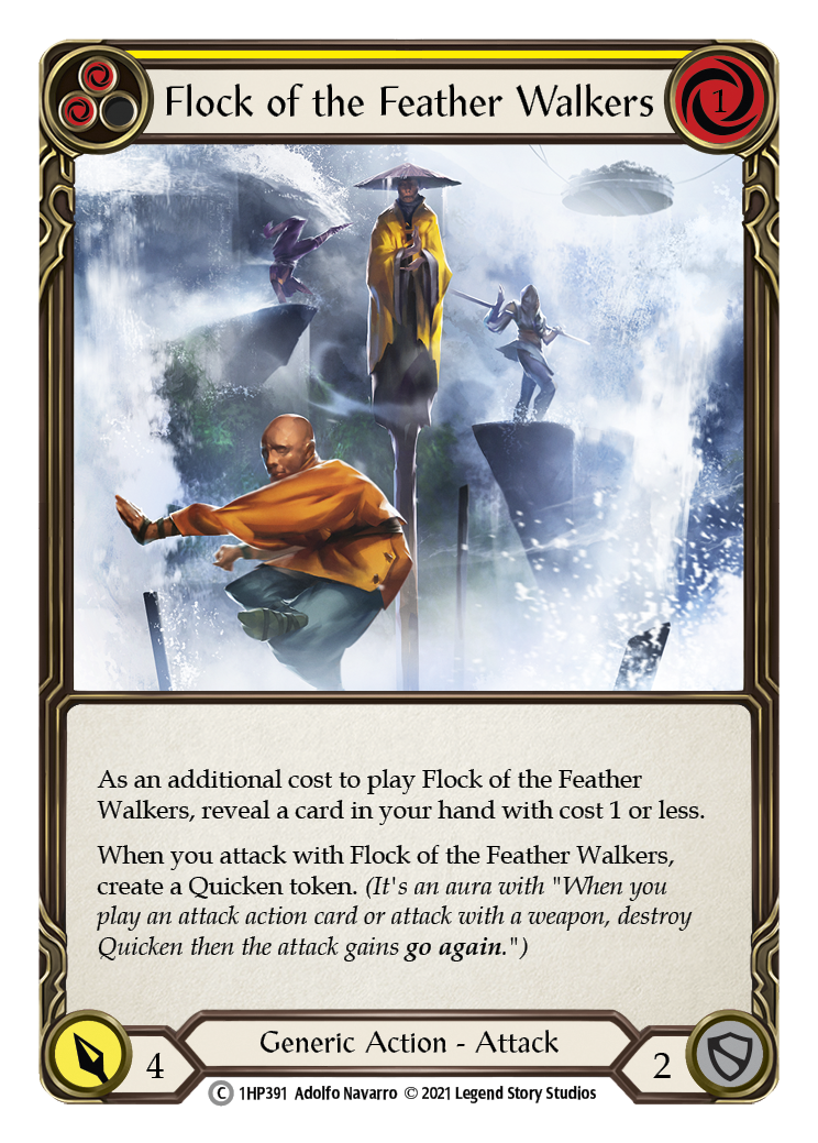 Flock of the Feather Walkers (Yellow) [1HP391] | Shuffle n Cut Hobbies & Games