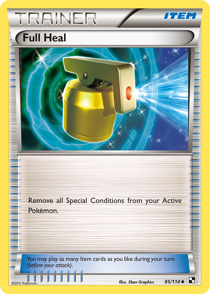 Full Heal (95/114) [Black & White: Base Set] | Shuffle n Cut Hobbies & Games