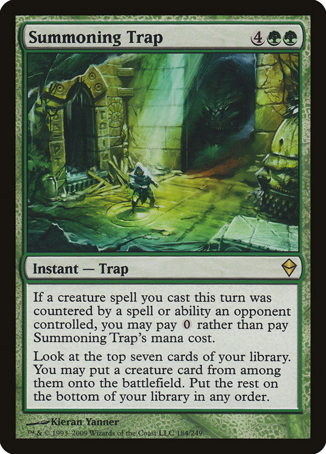 Summoning Trap [Zendikar] | Shuffle n Cut Hobbies & Games