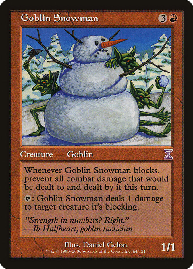 Goblin Snowman [Time Spiral Timeshifted] | Shuffle n Cut Hobbies & Games