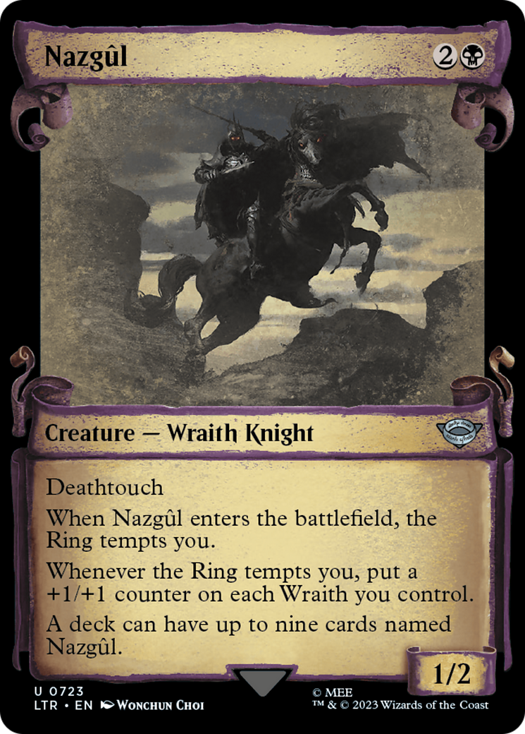 Nazgul (0723) [The Lord of the Rings: Tales of Middle-Earth Showcase Scrolls] | Shuffle n Cut Hobbies & Games