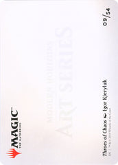 Throes of Chaos // Throes of Chaos [Modern Horizons Art Series] | Shuffle n Cut Hobbies & Games