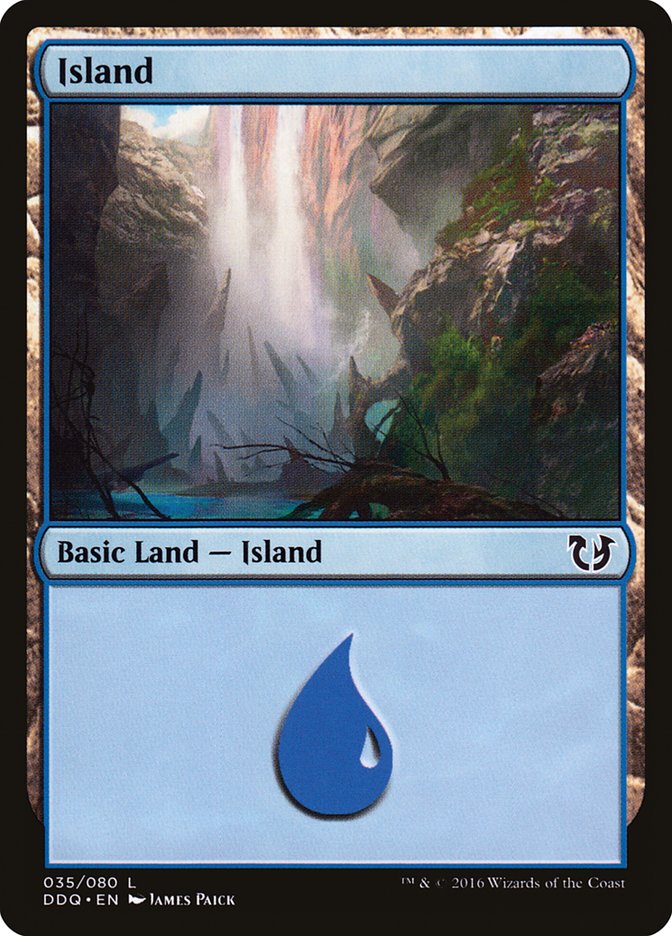 Island (35) [Duel Decks: Blessed vs. Cursed] | Shuffle n Cut Hobbies & Games