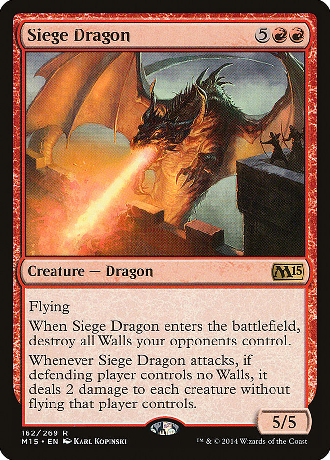 Siege Dragon [Magic 2015] | Shuffle n Cut Hobbies & Games