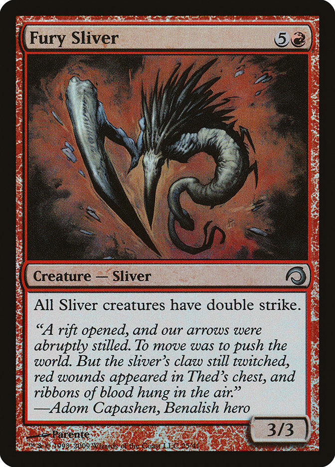 Fury Sliver [Premium Deck Series: Slivers] | Shuffle n Cut Hobbies & Games