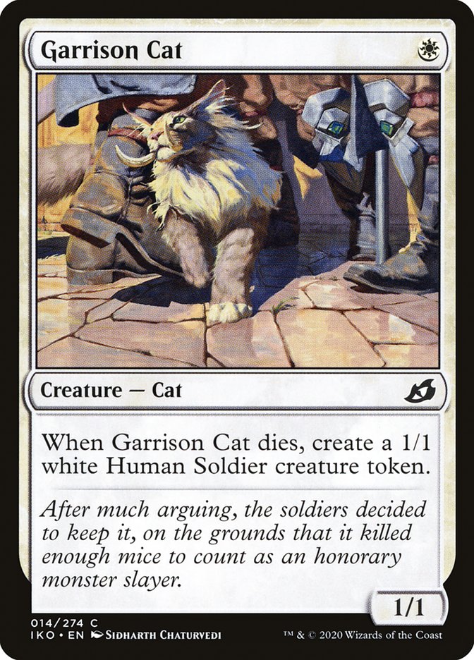 Garrison Cat [Ikoria: Lair of Behemoths] | Shuffle n Cut Hobbies & Games