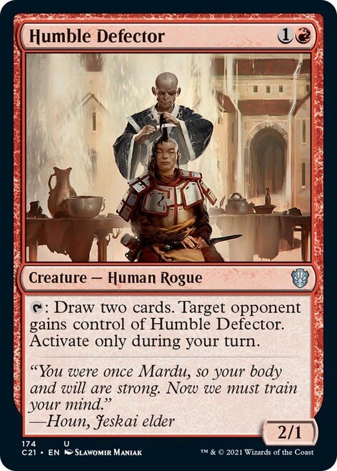 Humble Defector [Commander 2021] | Shuffle n Cut Hobbies & Games