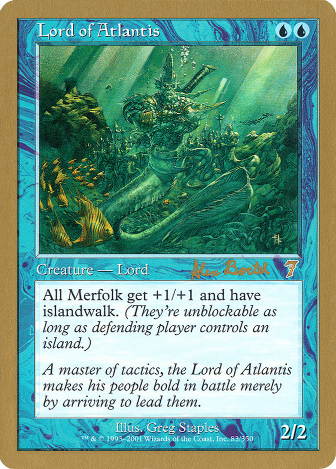 Lord of Atlantis (Alex Borteh) [World Championship Decks 2001] | Shuffle n Cut Hobbies & Games