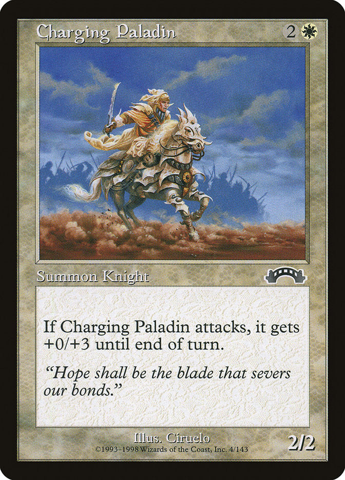 Charging Paladin [Exodus] | Shuffle n Cut Hobbies & Games