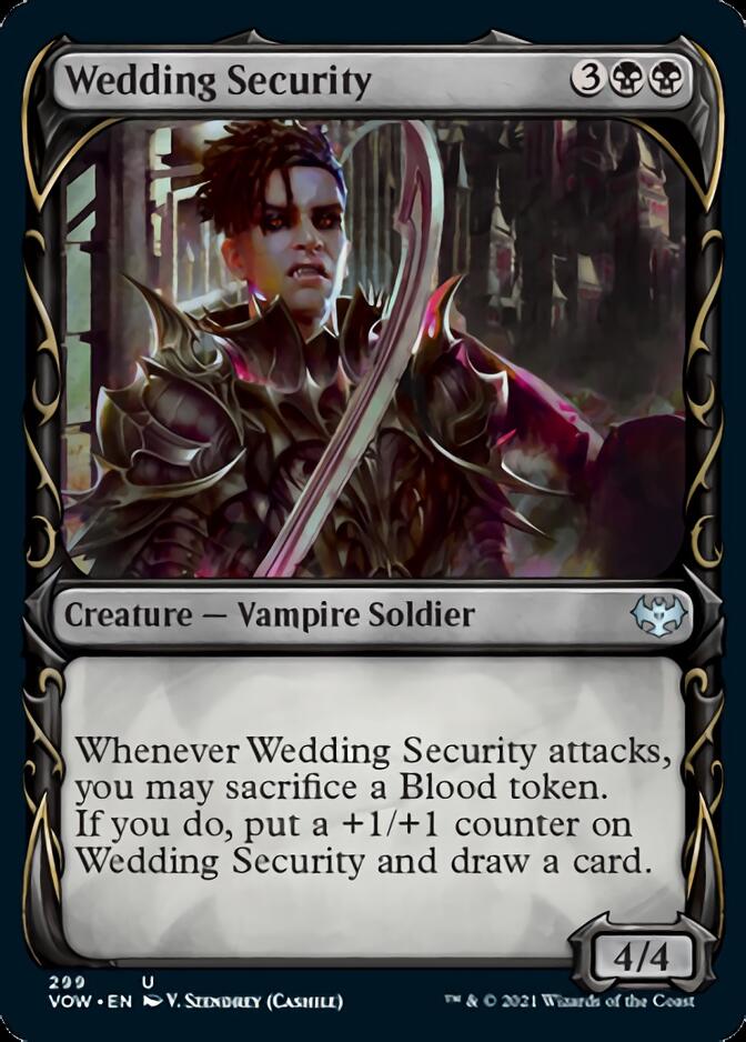 Wedding Security (Showcase Fang Frame) [Innistrad: Crimson Vow] | Shuffle n Cut Hobbies & Games