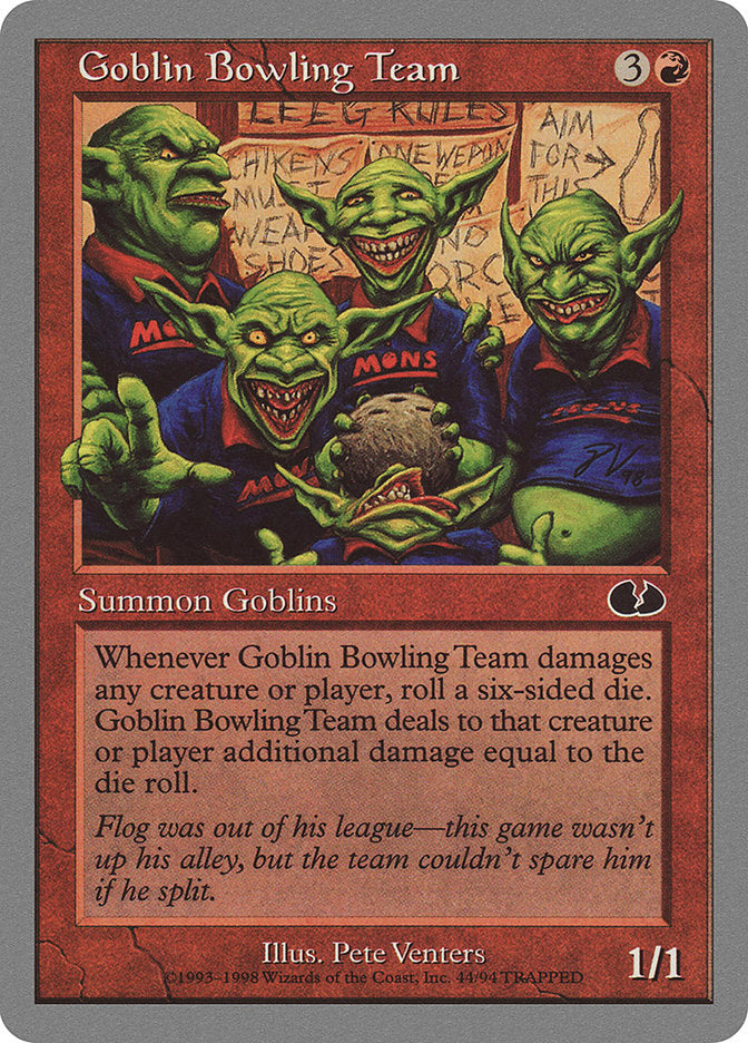 Goblin Bowling Team [Unglued] | Shuffle n Cut Hobbies & Games