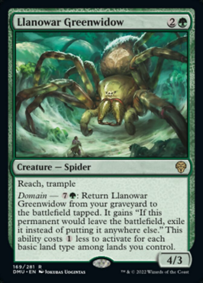 Llanowar Greenwidow [Dominaria United] | Shuffle n Cut Hobbies & Games