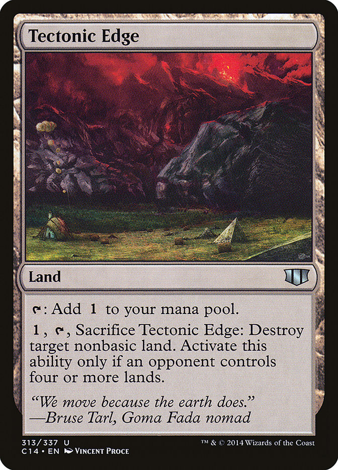 Tectonic Edge [Commander 2014] | Shuffle n Cut Hobbies & Games
