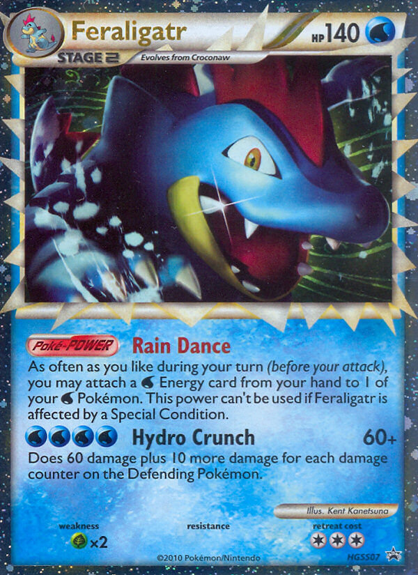 Feraligatr (HGSS07) [HeartGold & SoulSilver: Black Star Promos] | Shuffle n Cut Hobbies & Games