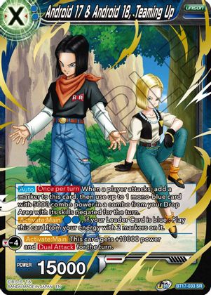 Android 17 & Android 18, Teaming Up (BT17-033) [Ultimate Squad] | Shuffle n Cut Hobbies & Games