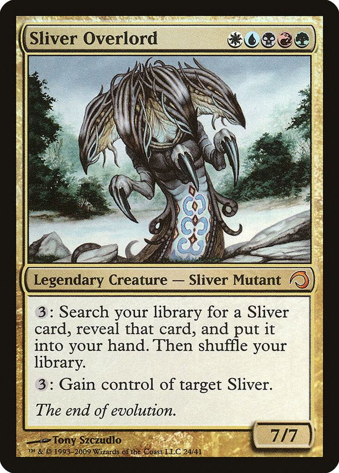 Sliver Overlord [Premium Deck Series: Slivers] | Shuffle n Cut Hobbies & Games