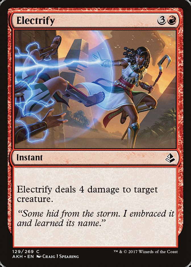 Electrify [Amonkhet] | Shuffle n Cut Hobbies & Games