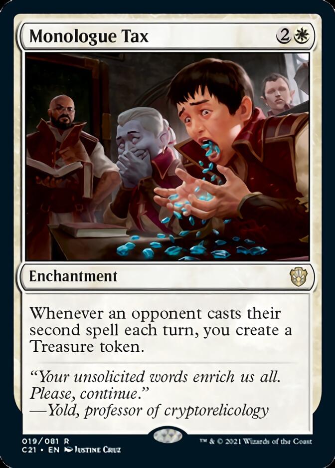 Monologue Tax [Commander 2021] | Shuffle n Cut Hobbies & Games