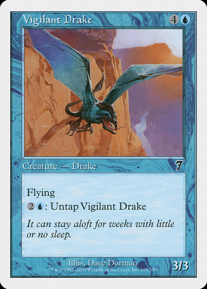 Vigilant Drake [Seventh Edition] | Shuffle n Cut Hobbies & Games