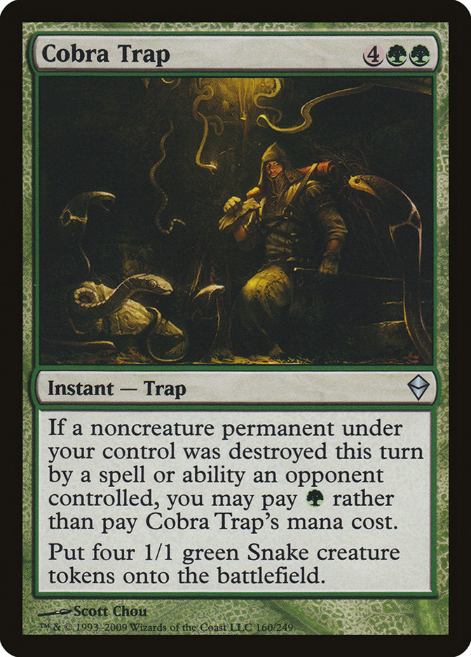 Cobra Trap [Zendikar] | Shuffle n Cut Hobbies & Games