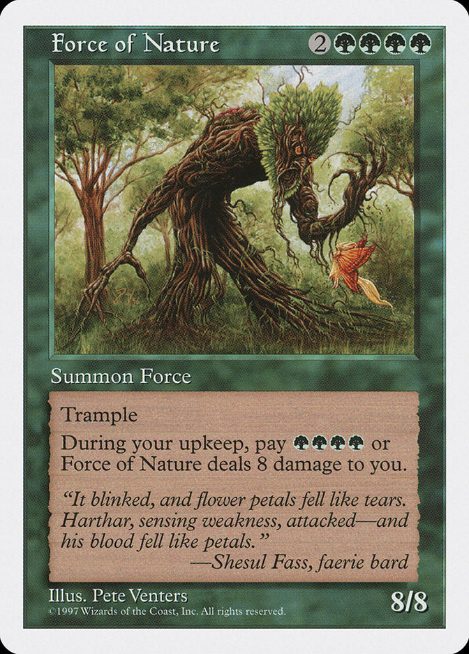 Force of Nature [Fifth Edition] | Shuffle n Cut Hobbies & Games