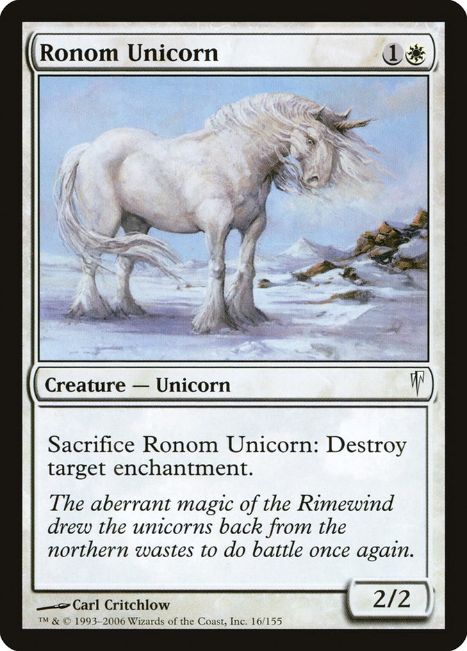 Ronom Unicorn [Coldsnap] | Shuffle n Cut Hobbies & Games