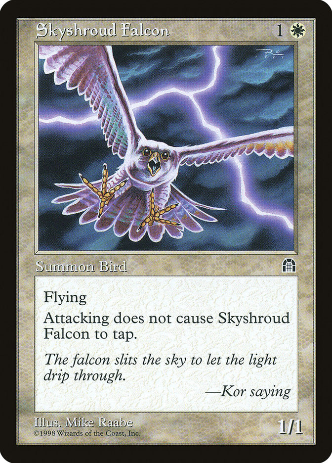 Skyshroud Falcon [Stronghold] | Shuffle n Cut Hobbies & Games