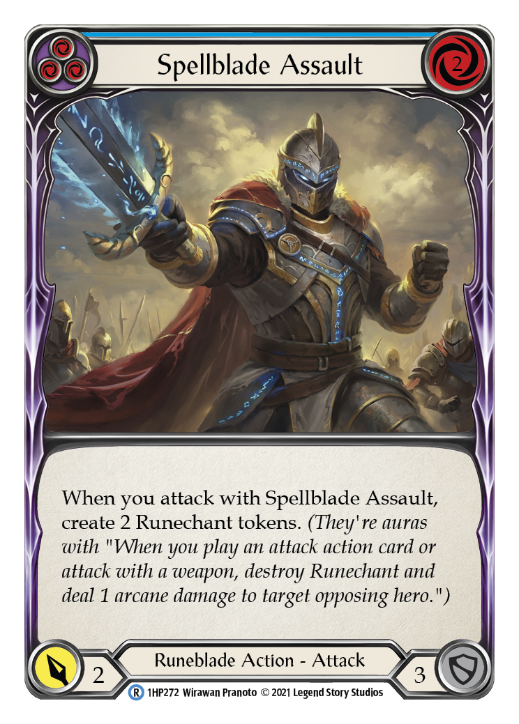 Spellblade Assault (Blue) [1HP272] | Shuffle n Cut Hobbies & Games