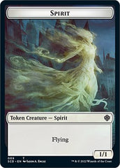 Cat Bird // Spirit Double-Sided Token [Starter Commander Decks] | Shuffle n Cut Hobbies & Games