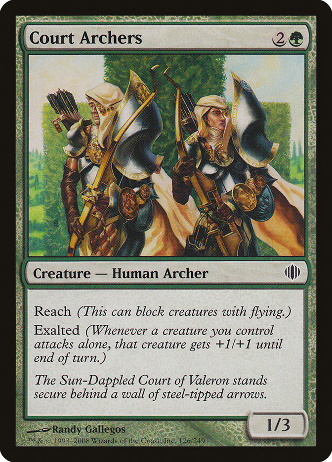 Court Archers [Shards of Alara] | Shuffle n Cut Hobbies & Games