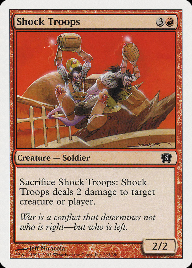 Shock Troops [Eighth Edition] | Shuffle n Cut Hobbies & Games