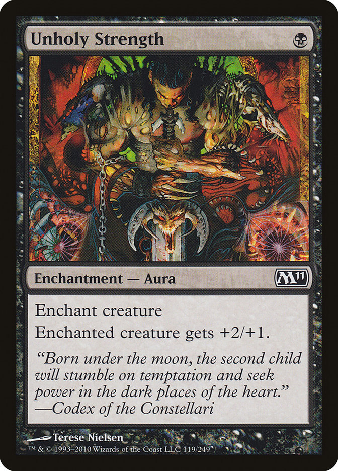 Unholy Strength [Magic 2011] | Shuffle n Cut Hobbies & Games