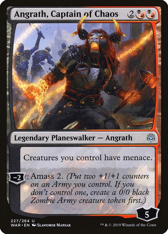 Angrath, Captain of Chaos [War of the Spark] | Shuffle n Cut Hobbies & Games
