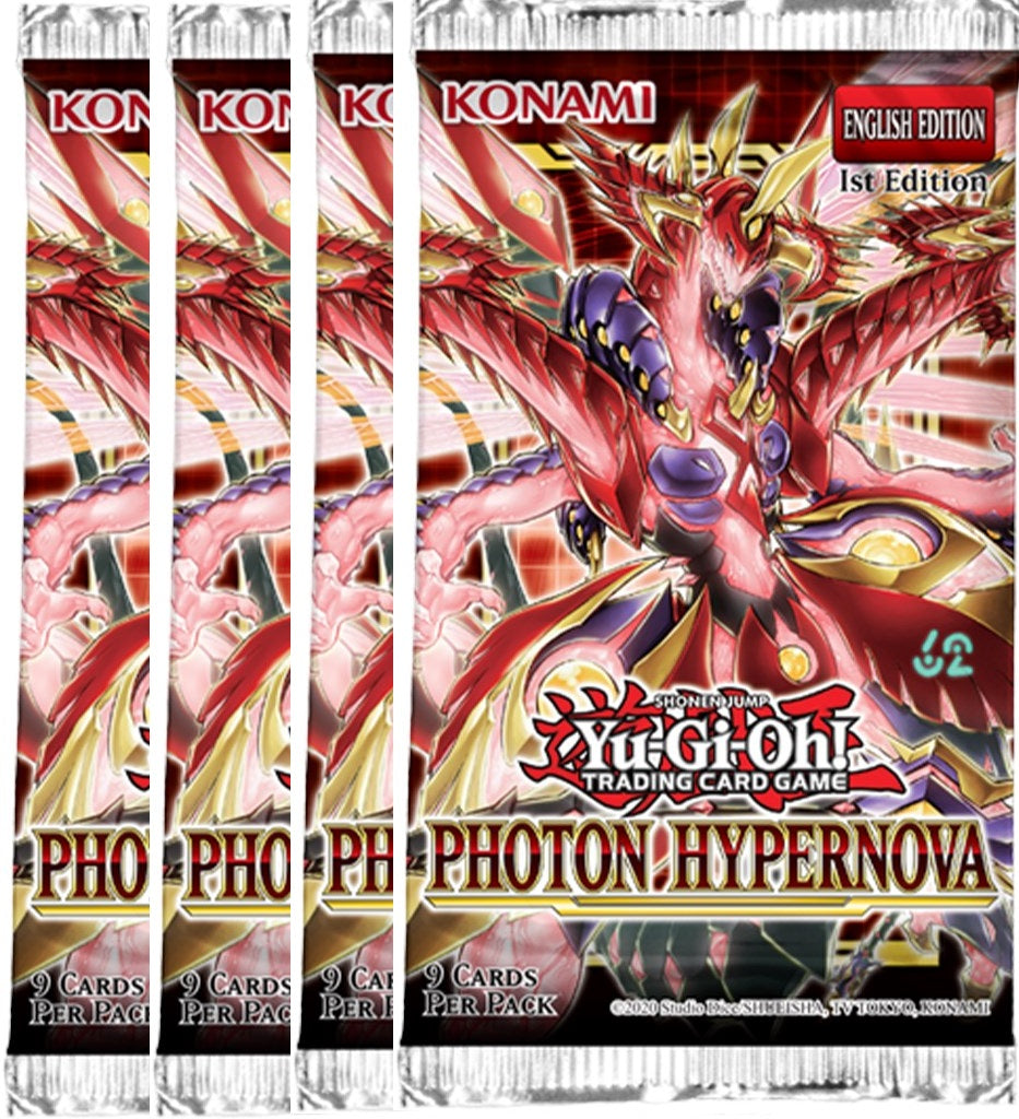 Photon Hypernova - Booster Pack (1st Edition) x 4 | Shuffle n Cut Hobbies & Games