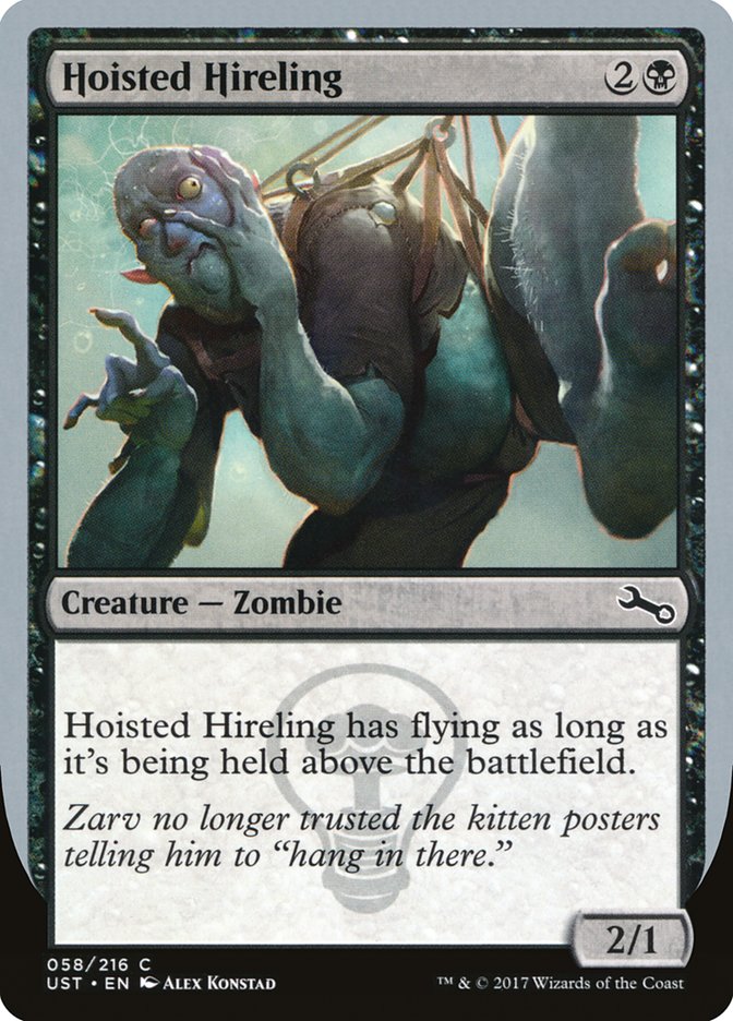 Hoisted Hireling [Unstable] | Shuffle n Cut Hobbies & Games