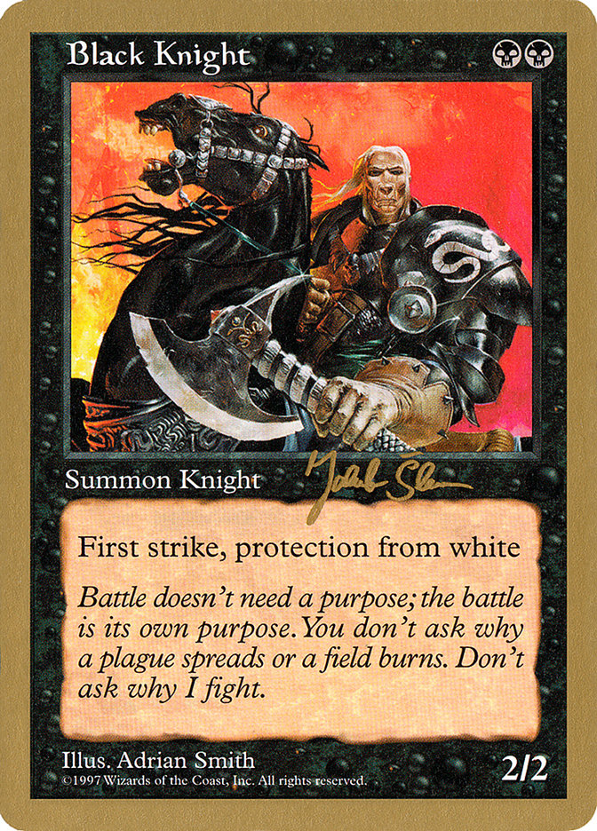 Black Knight (Jakub Slemr) [World Championship Decks 1997] | Shuffle n Cut Hobbies & Games