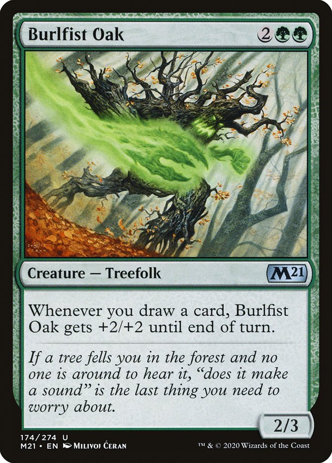 Burlfist Oak [Core Set 2021] | Shuffle n Cut Hobbies & Games