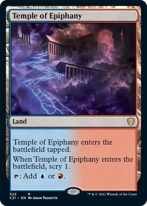 Temple of Epiphany [Commander 2021] | Shuffle n Cut Hobbies & Games