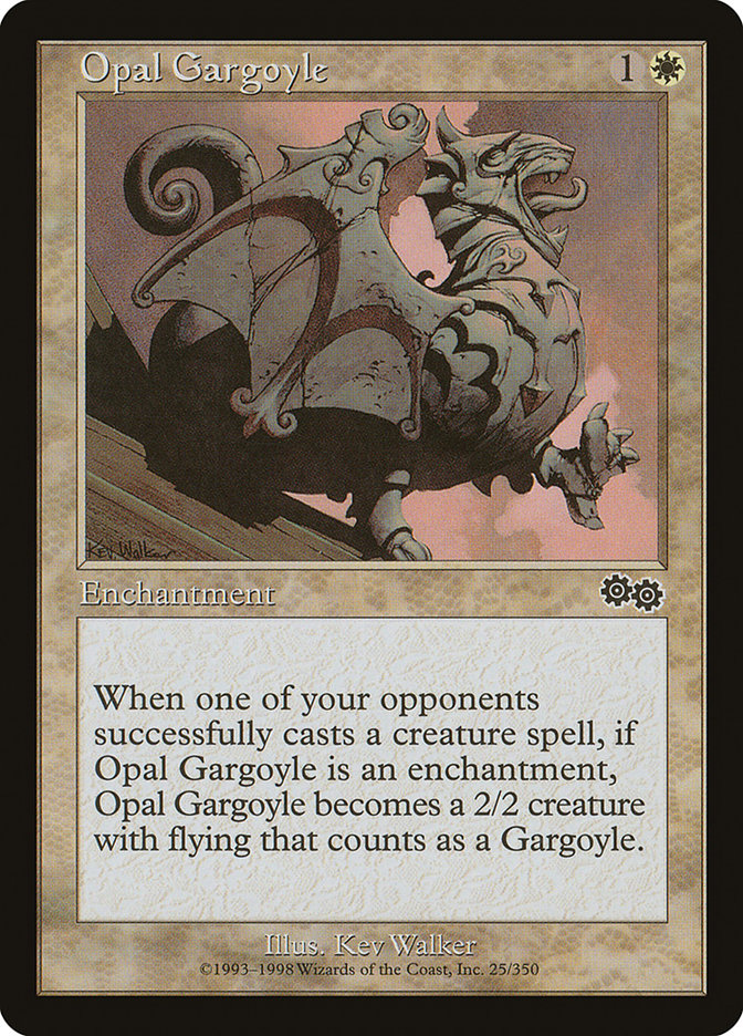 Opal Gargoyle [Urza's Saga] | Shuffle n Cut Hobbies & Games