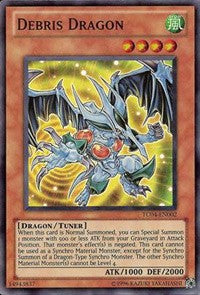 Debris Dragon [TU04-EN002] Super Rare | Shuffle n Cut Hobbies & Games