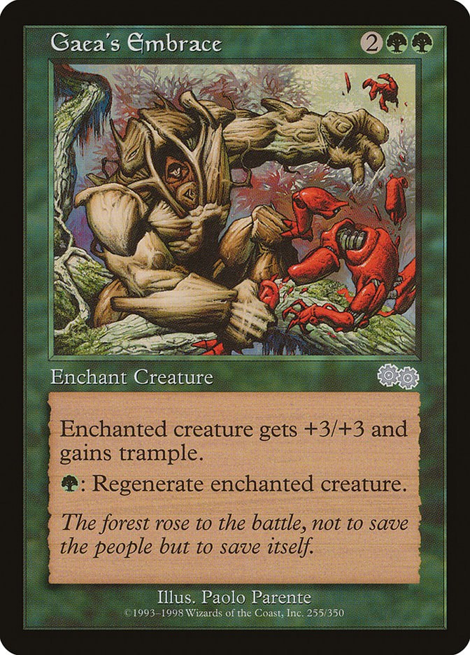 Gaea's Embrace [Urza's Saga] | Shuffle n Cut Hobbies & Games