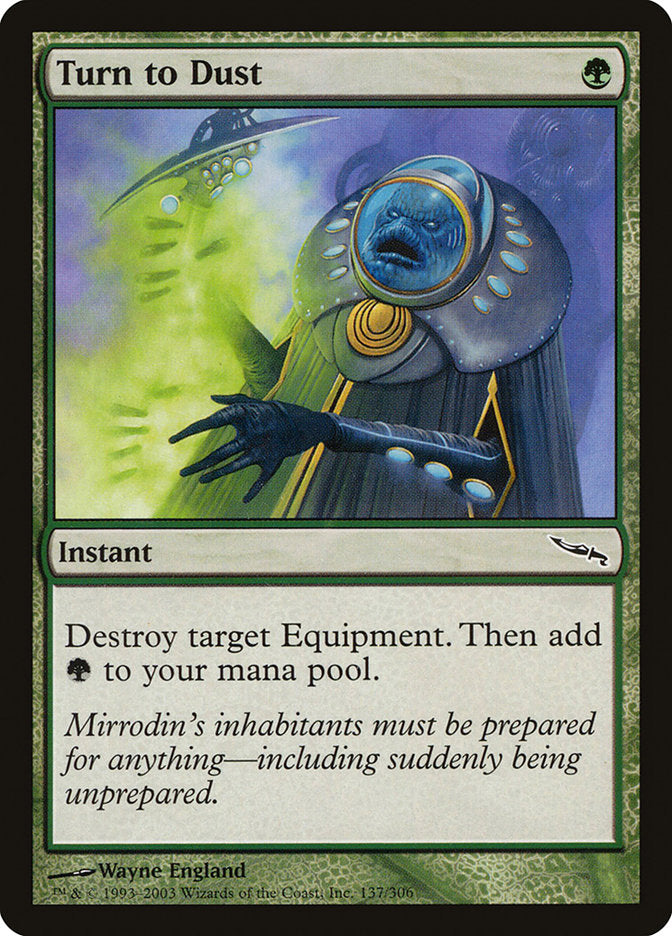 Turn to Dust [Mirrodin] | Shuffle n Cut Hobbies & Games
