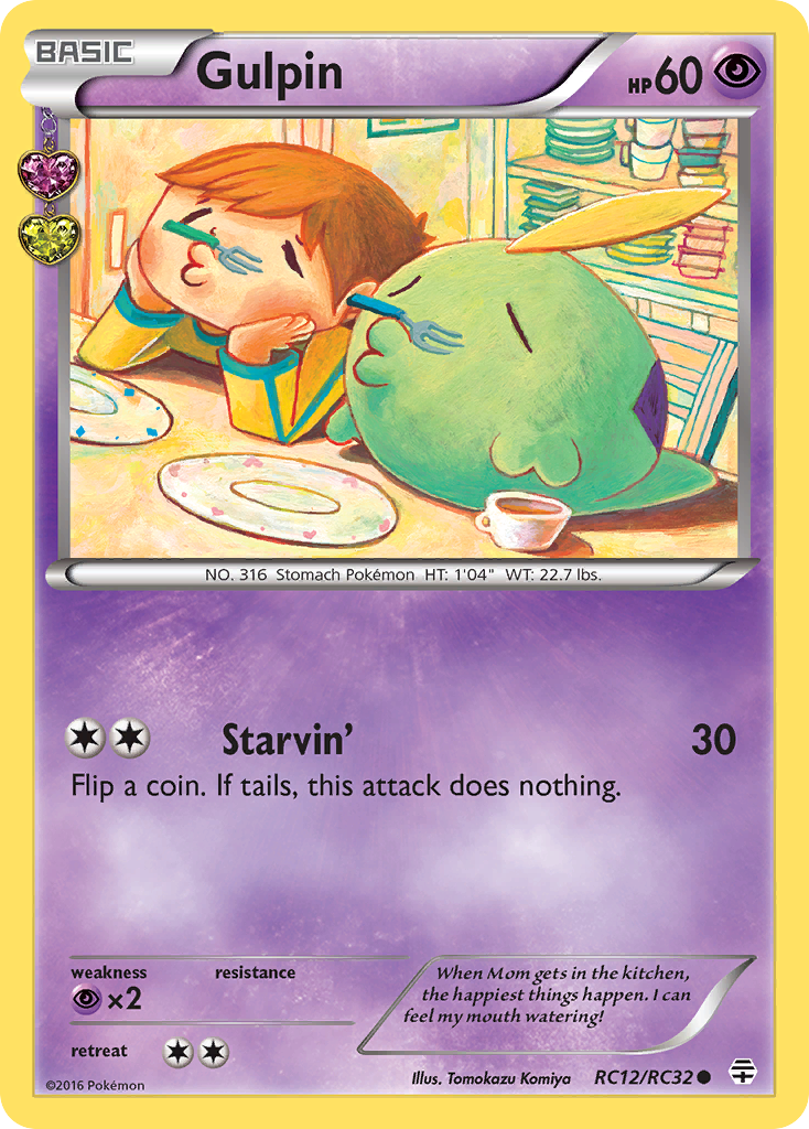 Gulpin (RC12/RC32) [XY: Generations] | Shuffle n Cut Hobbies & Games