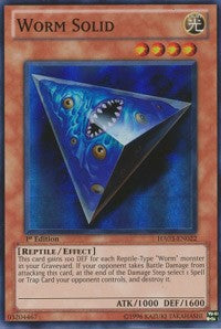 Worm Solid [HA03-EN022] Super Rare | Shuffle n Cut Hobbies & Games