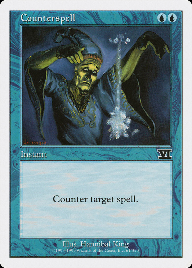 Counterspell [Classic Sixth Edition] | Shuffle n Cut Hobbies & Games