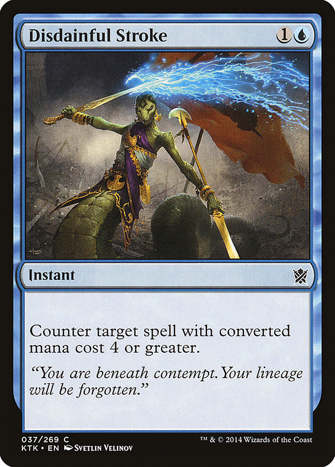 Disdainful Stroke [Khans of Tarkir] | Shuffle n Cut Hobbies & Games