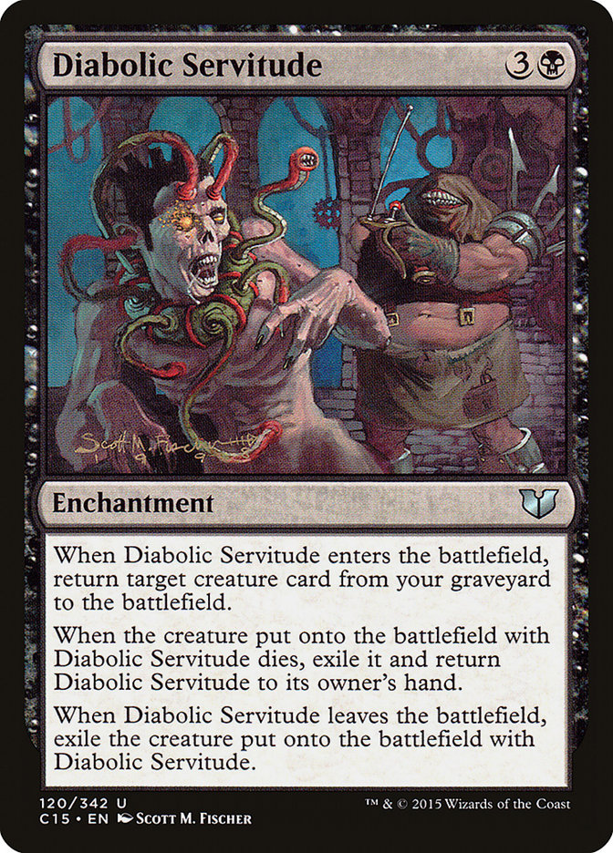 Diabolic Servitude [Commander 2015] | Shuffle n Cut Hobbies & Games