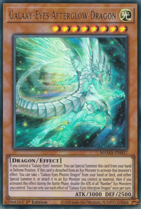 Galaxy-Eyes Afterglow Dragon [MAMA-EN057] Ultra Rare | Shuffle n Cut Hobbies & Games