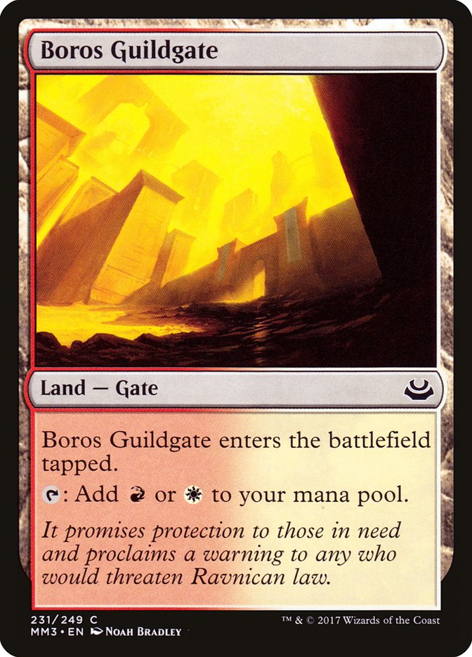 Boros Guildgate [Modern Masters 2017] | Shuffle n Cut Hobbies & Games